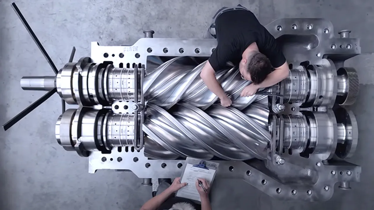 کمپرسور های اسکرو screw compressor